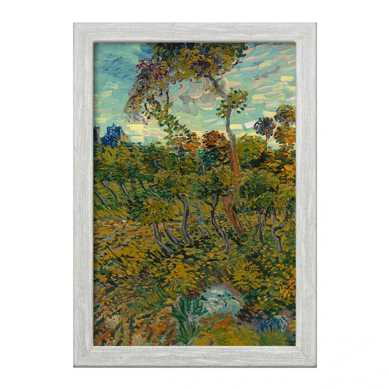 تابلو خندالو طرح غروب درمونت ماژور ونسان ونگوگ (Van Gogh) کد 36792