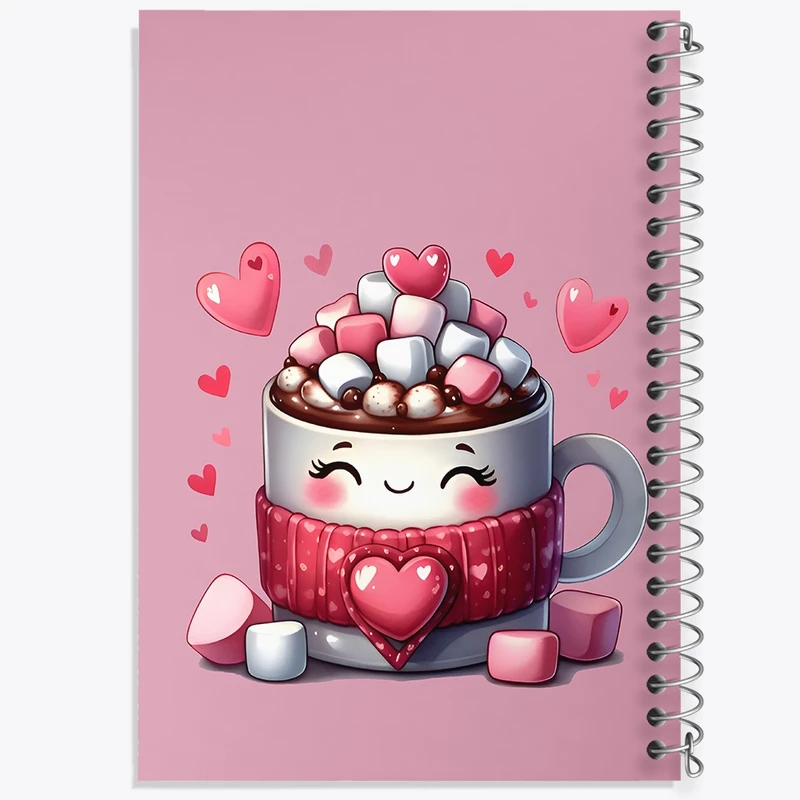 دفتر لیست خرید 50 برگ خندالو طرح بستنی کیوت کد N7048