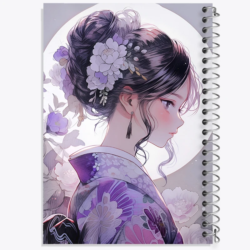 دفتر ژورنال نویسی 50 برگ خندالو مدل نقطه ای طرح دخترانه کد F9080