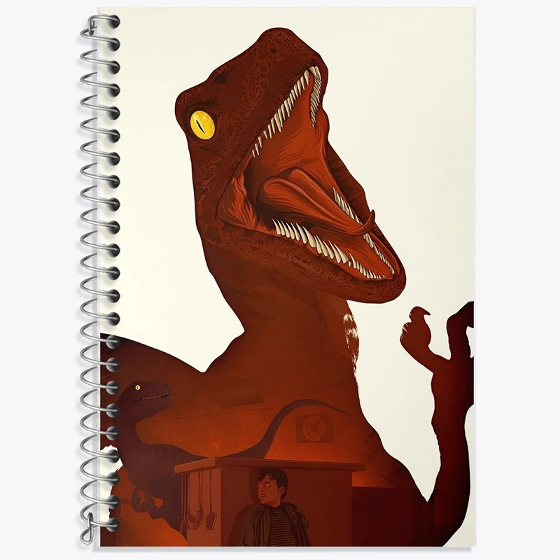 دفتر لغت 50 برگ خندالو طرح دایناسور (Dino) کد F13778