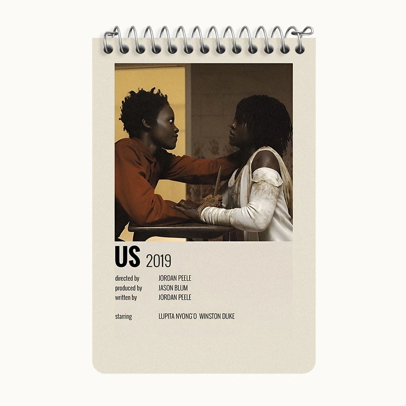 دفتر یادداشت 50 برگ خندالو طرح ما (Us) کد F13029