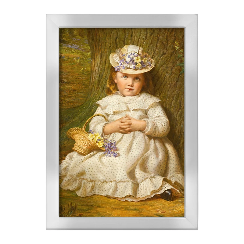 تابلو خندالو طرح نقاشی پامچال و بلبلز اثر ساموئل سیدلی کد F12350