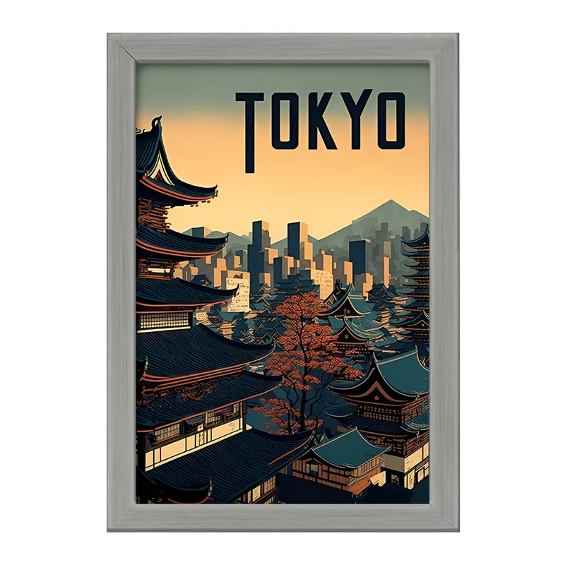 تابلو خندالو طرح توکیو (Tokyo) کد F6302