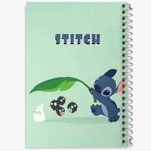 دفتر مشق 100 برگ خندالو طرح استیچ کد F11000