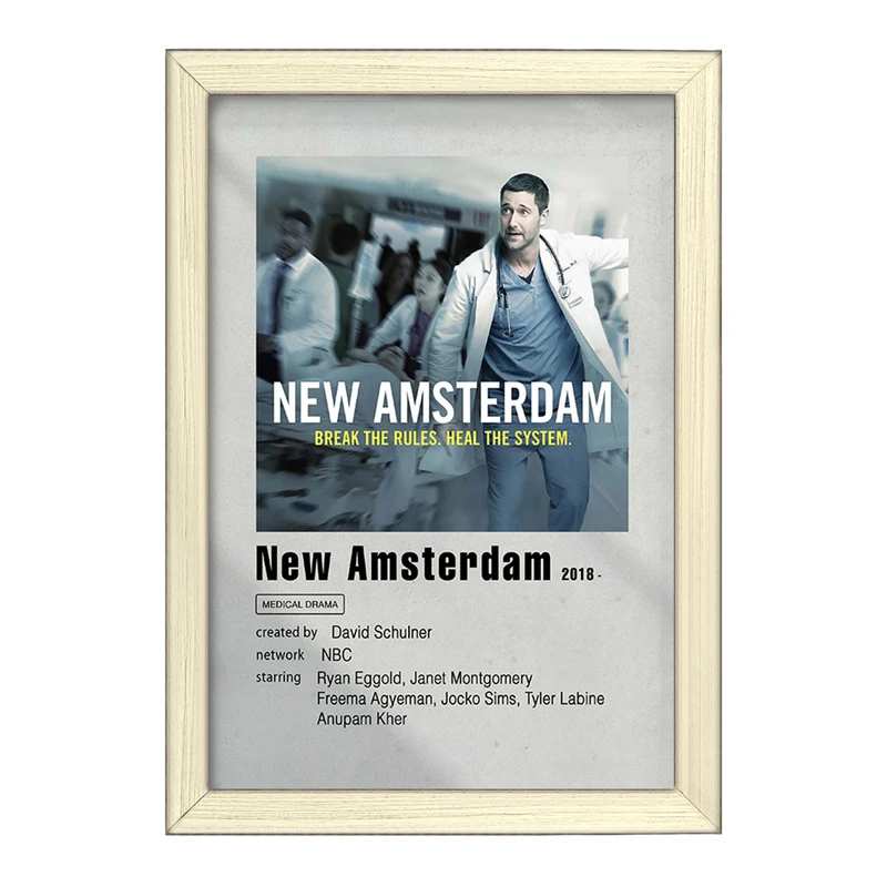 تابلو خندالو طرح نیو آمستردام (New amsterdam) کد F11274