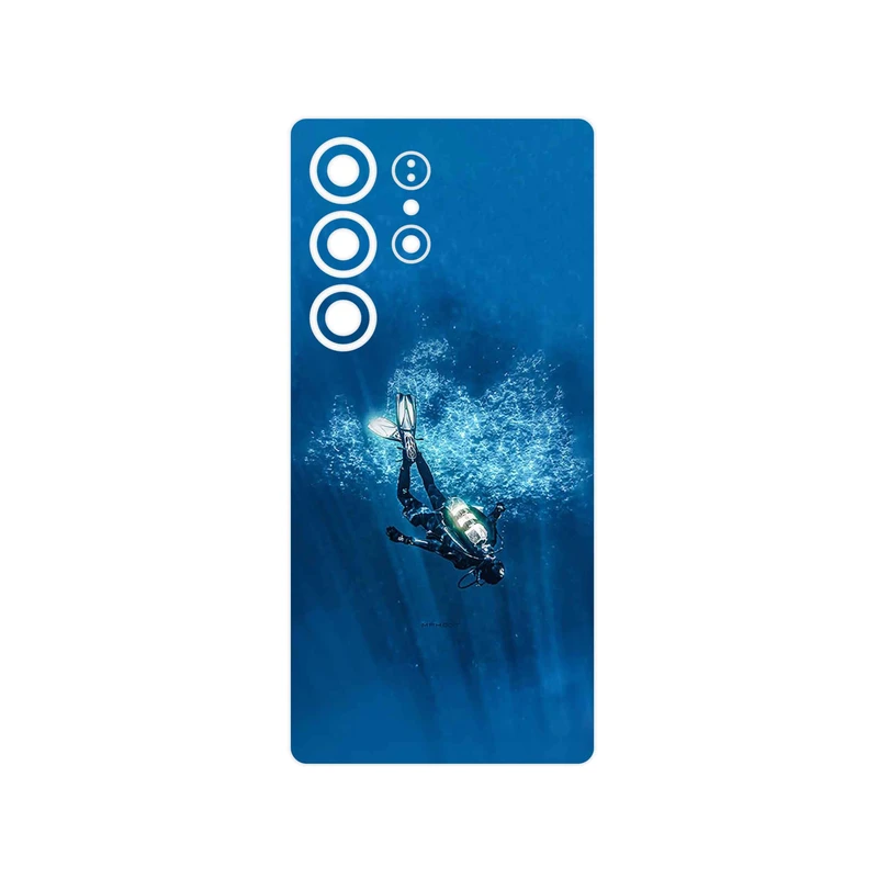 برچسب پوششی ماهوت مدل Scuba_Diving مناسب برای گوشی موبایل سامسونگ Galaxy S25 Ultra
