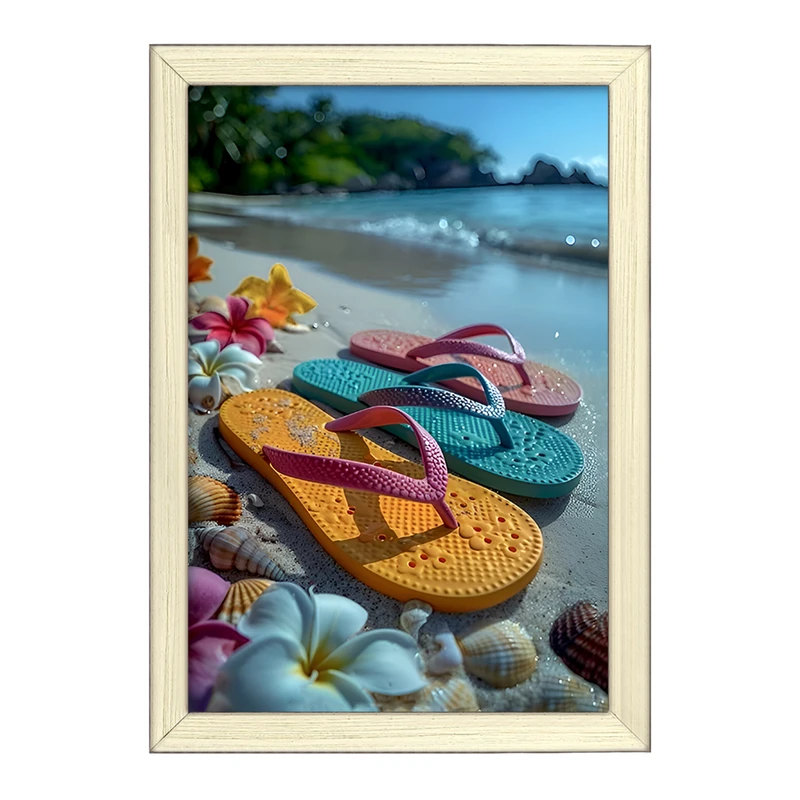 تابلو خندالو طرح ساحل و تابستان کد F11572