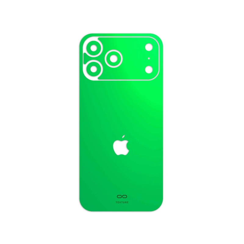 برچسب پوششی ماهوت مدل Matte-Green مناسب برای گوشی موبایل اپل iPhone 17 Pro Max