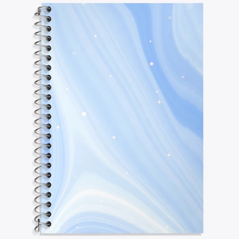 دفتر لغت 50 برگ خندالو طرح رنگ آبی کد N6013