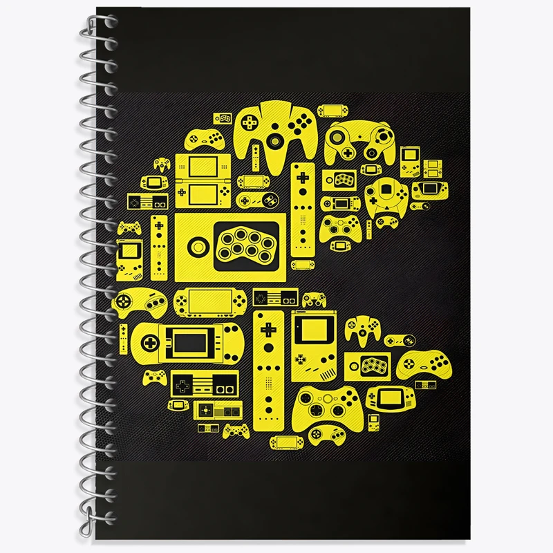 دفتر نت موسیقی 50 برگ خندالو طرح گیمر (Gamer) کد F3985