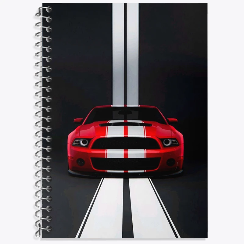 دفتر نت موسیقی 50 برگ خندالو طرح ماشین اسپرت کد F2927