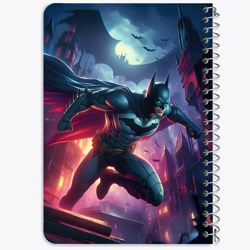 دفتر یادداشت 50 برگ خندالو طرح بتمن (Batman) کد F8080