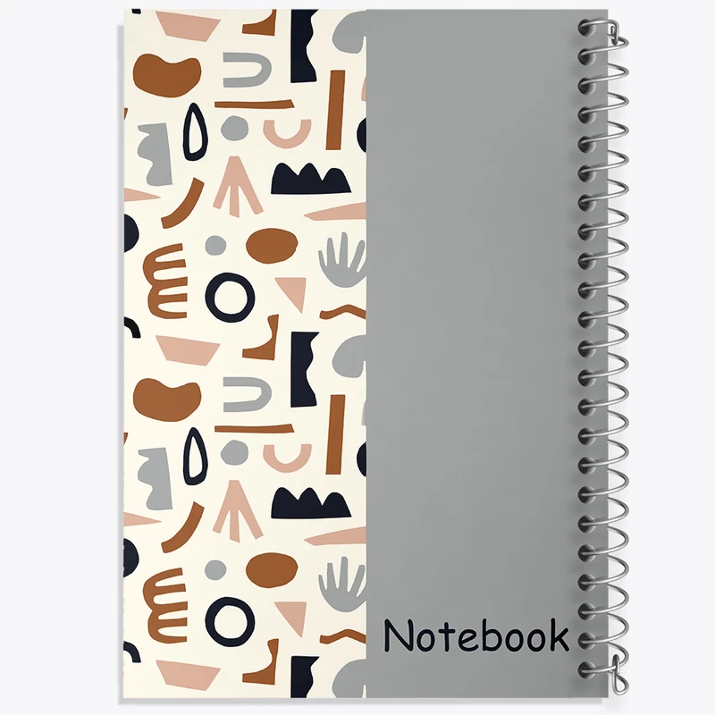 دفتر مشق 100 برگ خندالو طرح فانتزی کد N6701