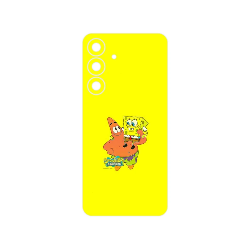 برچسب پوششی ماهوت مدل SpongeBob SquarePants مناسب برای گوشی موبایل سامسونگ Galaxy S25 FE