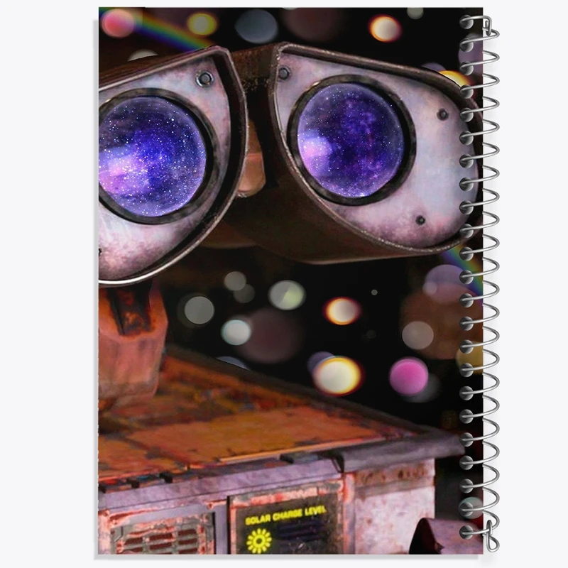 دفتر طراحی 50 برگ خندالو طرح وال ای (wall-E) کد F3404