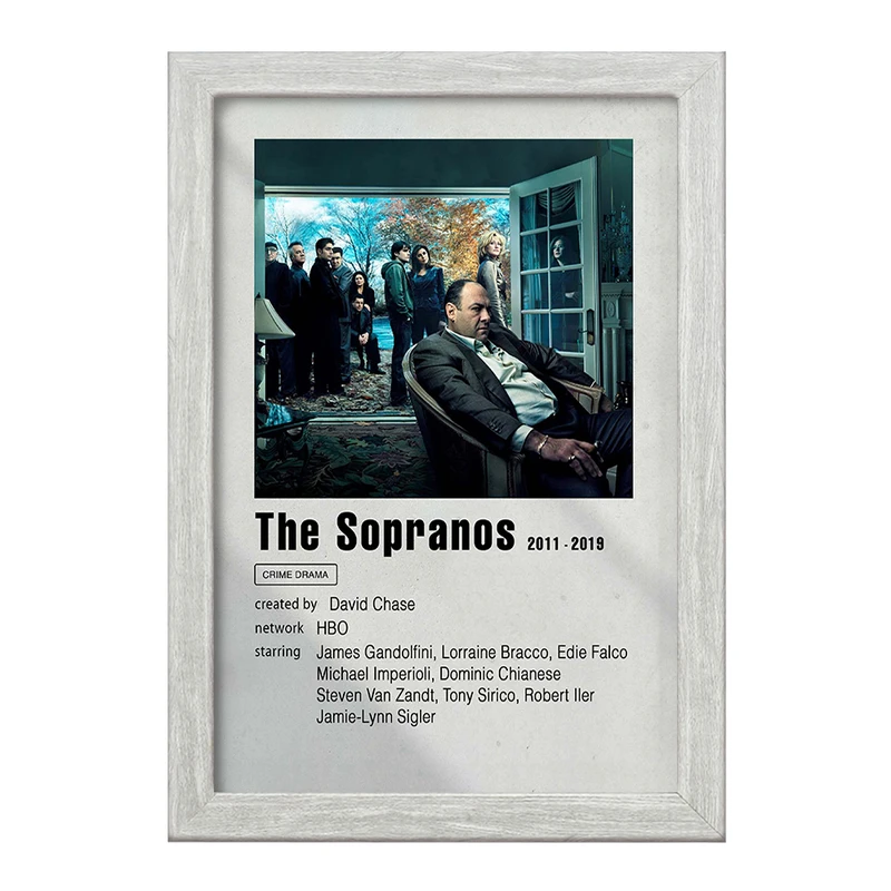 تابلو خندالو طرح سوپرانو (The Sopranos) کد F11287