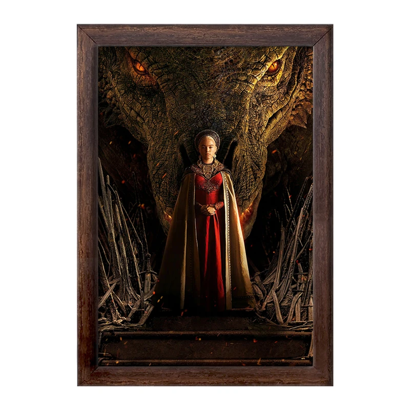 تابلو خندالو طرح رینیرا سریال خاندان اژدهایان House of dragon کد 28503