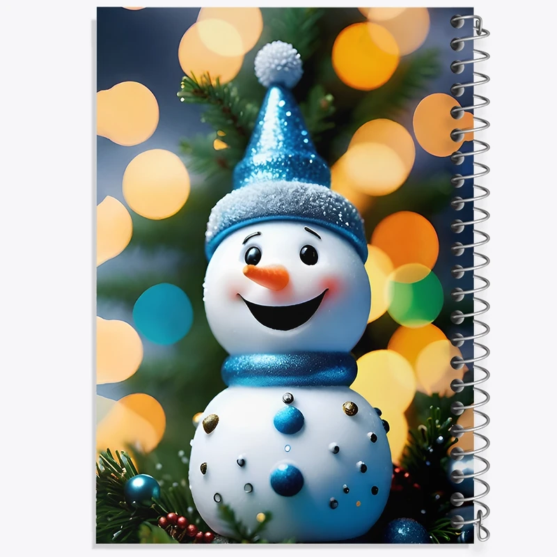 دفتر طراحی 50 برگ خندالو طرح آدم برفی کد F12617