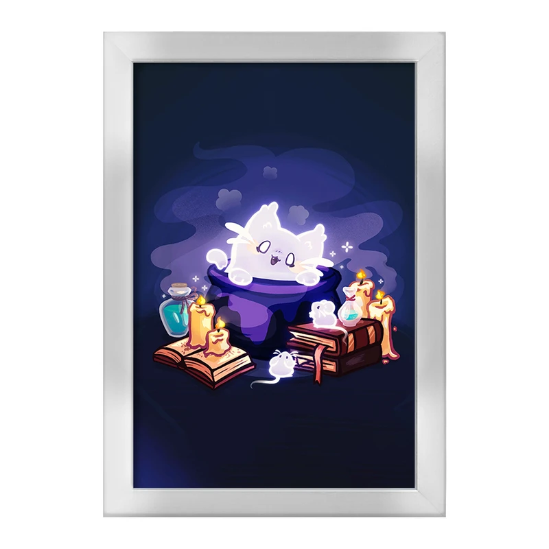 تابلو خندالو طرح موش و گربه حیوانات بامزه  کد 21042