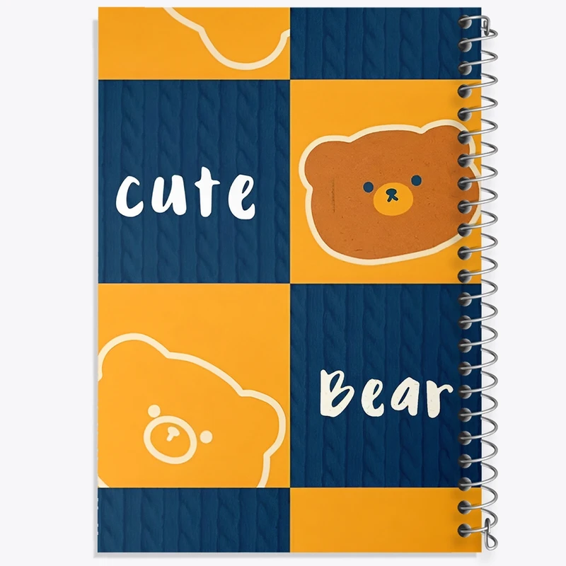 دفتر لیست خرید 50 برگ خندالو طرح خرس بامزه کد N9441