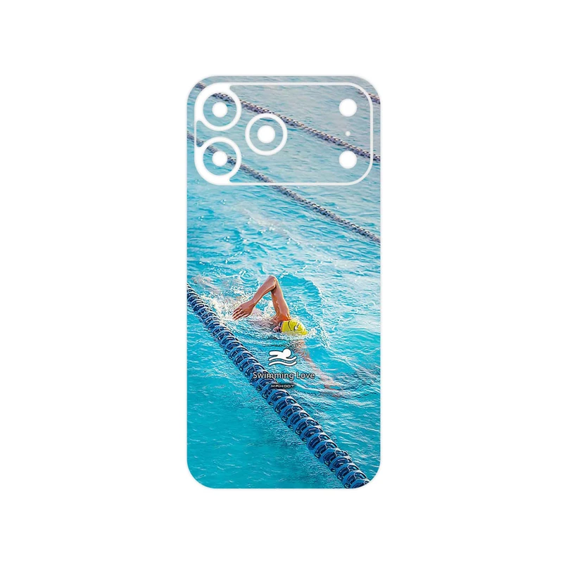 برچسب پوششی ماهوت مدل Swimming مناسب برای گوشی موبایل اپل iPhone 17 Pro Max