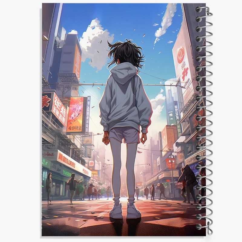 دفتر ژورنال نویسی 50 برگ خندالو مدل نقطه ای طرح خیابان کد F3604