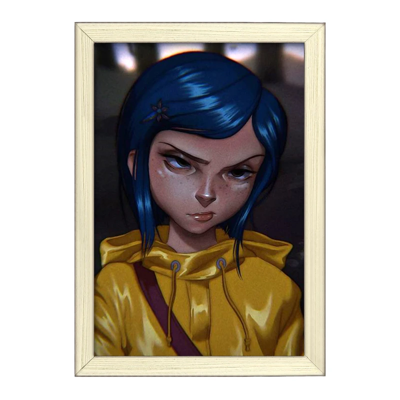 تابلو خندالو طرح کورالاین Coraline  کد 20780