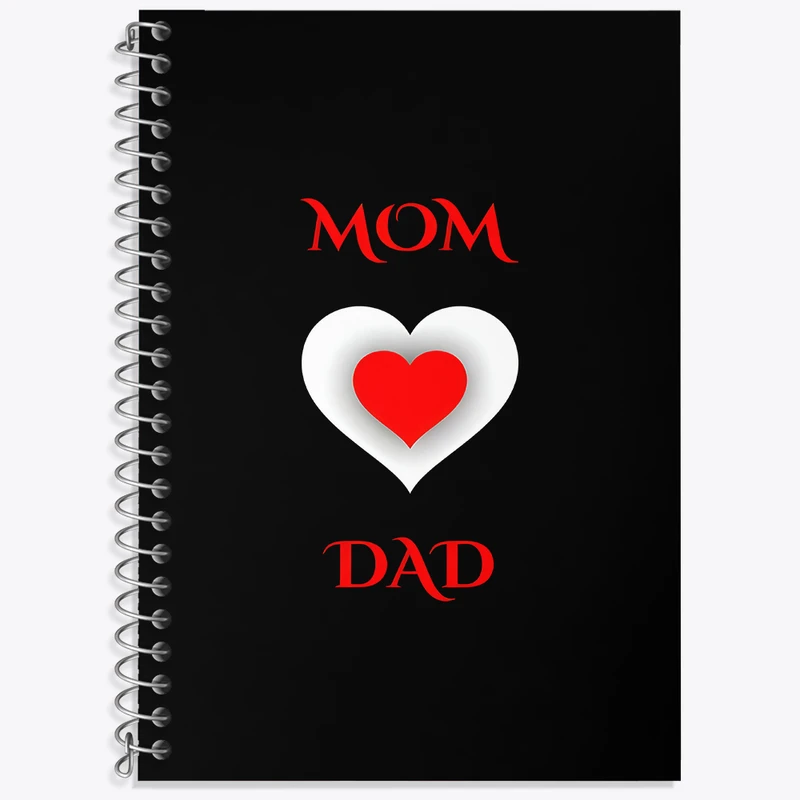 دفتر نت موسیقی 50 برگ خندالو طرح مادر و پدر کد F4920