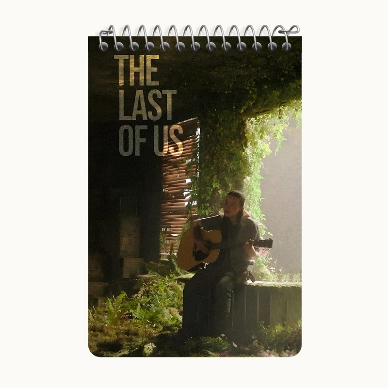 دفتر یادداشت 50 برگ خندالو طرح لست آف آس (The Last Of Us) کد F13598