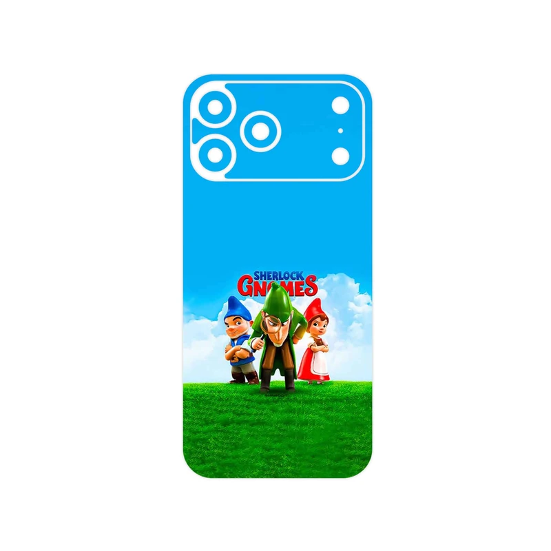 برچسب پوششی ماهوت مدل Sherlock Gnomes مناسب برای گوشی موبایل اپل iPhone 17 Pro Max