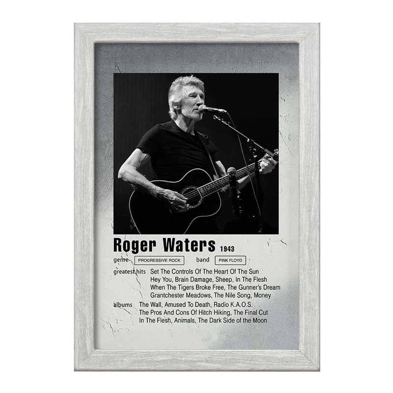 تابلو خندالو طرح راجر واترز (Roger Waters) کد F11230