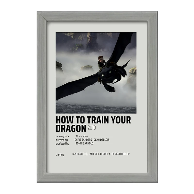 تابلو خندالو طرح چگونه اژدهای خود را تربیت کنیم کد F13183