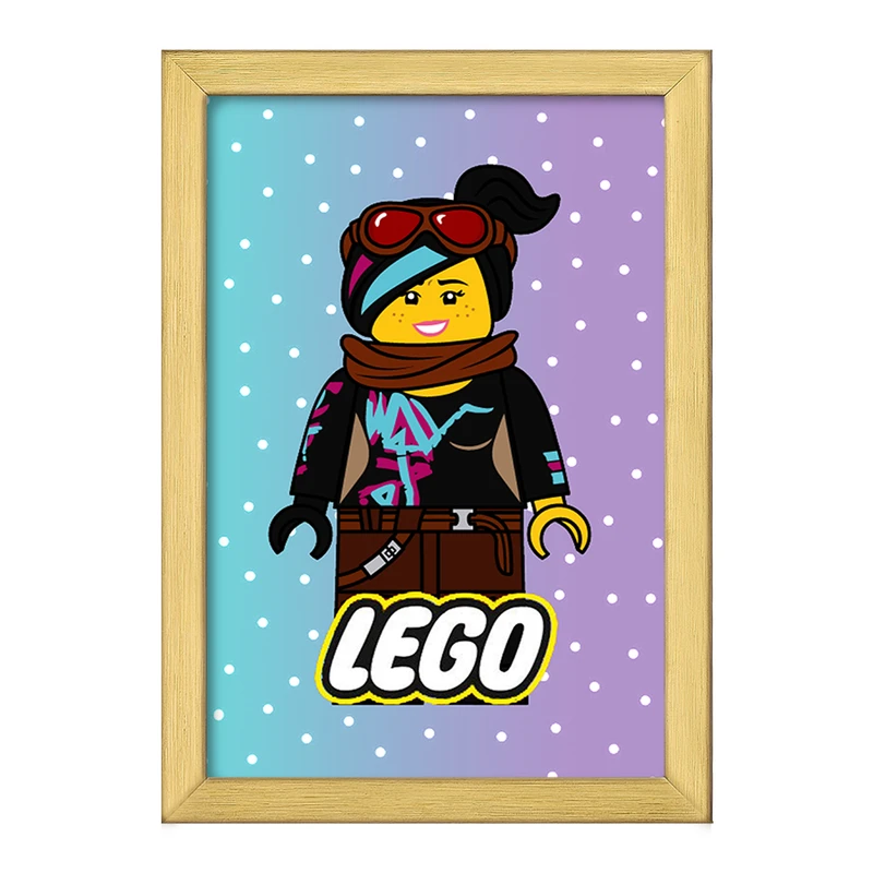 تابلو خندالو طرح انیمیشن لگو LEGO  کد 3769