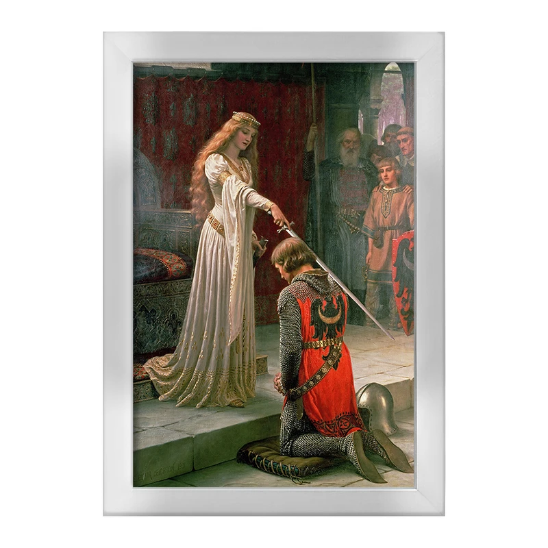 تابلو خندالو طرح نقاشی افتخار اثر ادموند بلر لیتون کد F12474