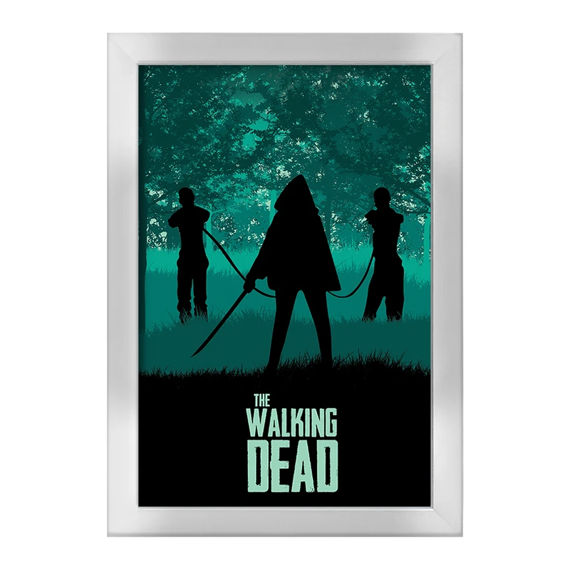 تابلو خندالو طرح سریال مردگان متحرک The Walking Dead  کد 10183