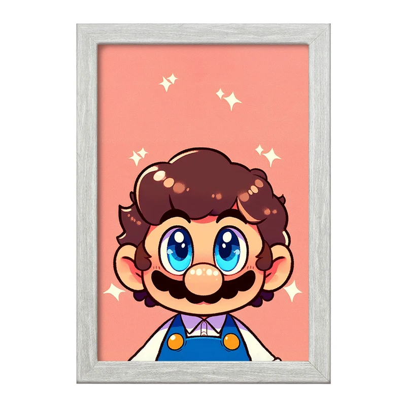 تابلو خندالو طرح سوپرماریو (Super Mario) کد F960