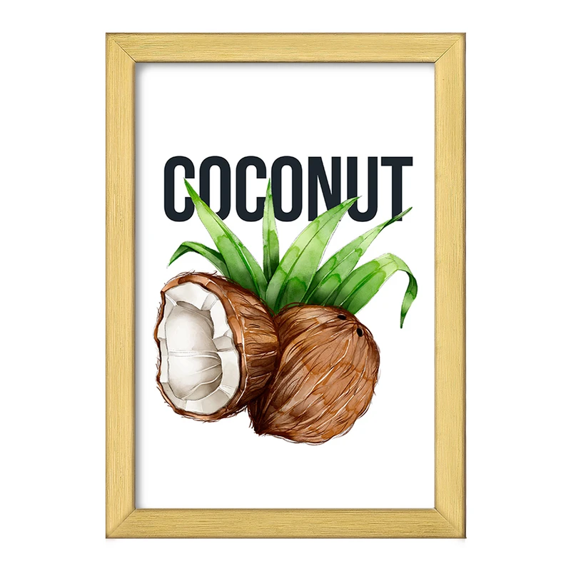 تابلو خندالو طرح نارگیل کد F1531