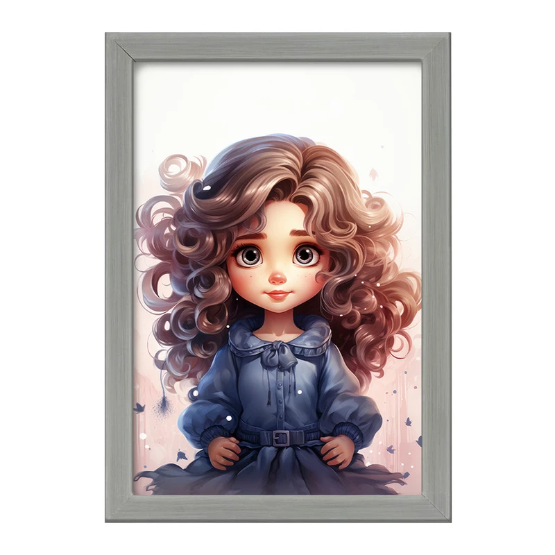 تابلو خندالو طرح دخترانه کیوت کد F2244