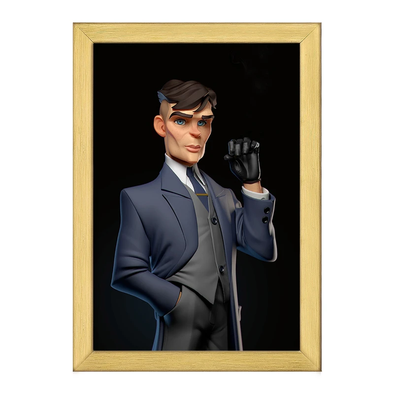 تابلو خندالو طرح پیکی بلایندرز (Peaky Blinders) کد F3