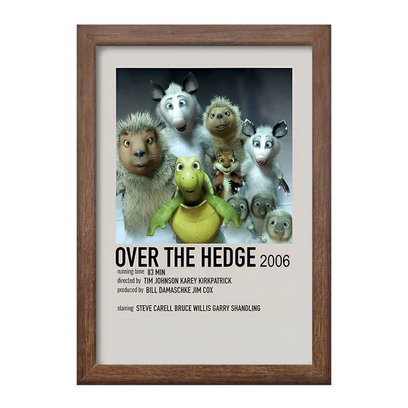 تابلو خندالو طرح آن سوی پرچین (Over the Hedge) کد F14215