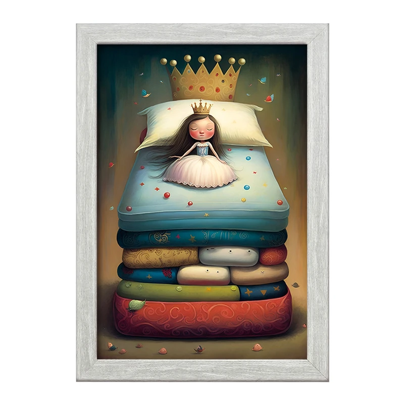 تابلو خندالو طرح دخترانه کد F8230