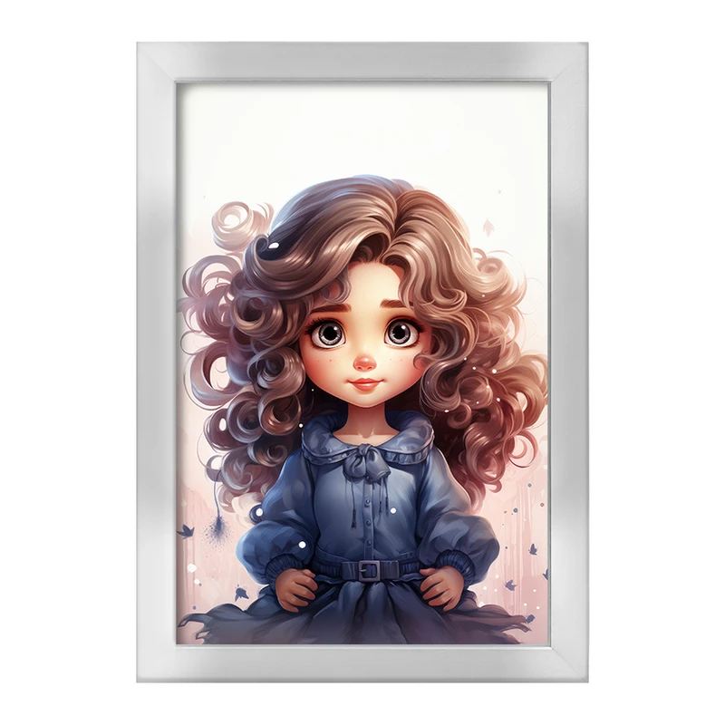 تابلو خندالو طرح دخترانه کیوت کد F2244