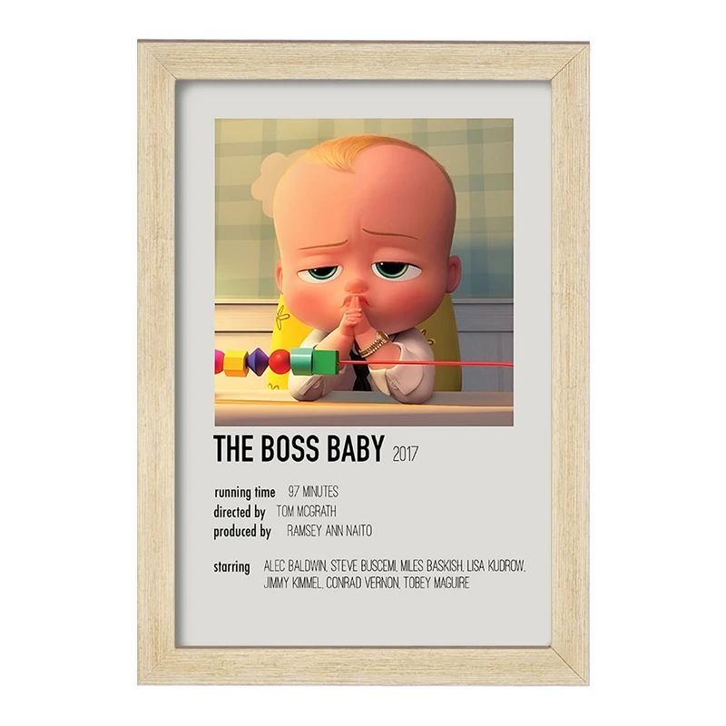 تابلو خندالو طرح بچه رئیس (The Boss Baby) کد F13106