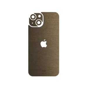 MAHOOT Brushed Bronze Cover Sticker for Apple iPhone 14