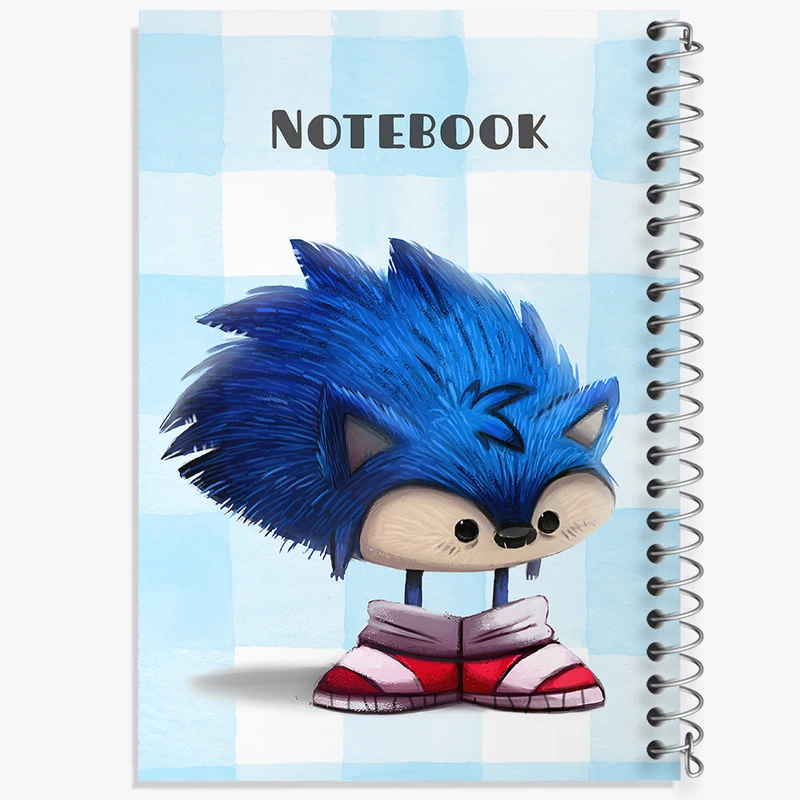 دفتر مشق 50 برگ خندالو طرح سونیک (Sonic) کد N6556