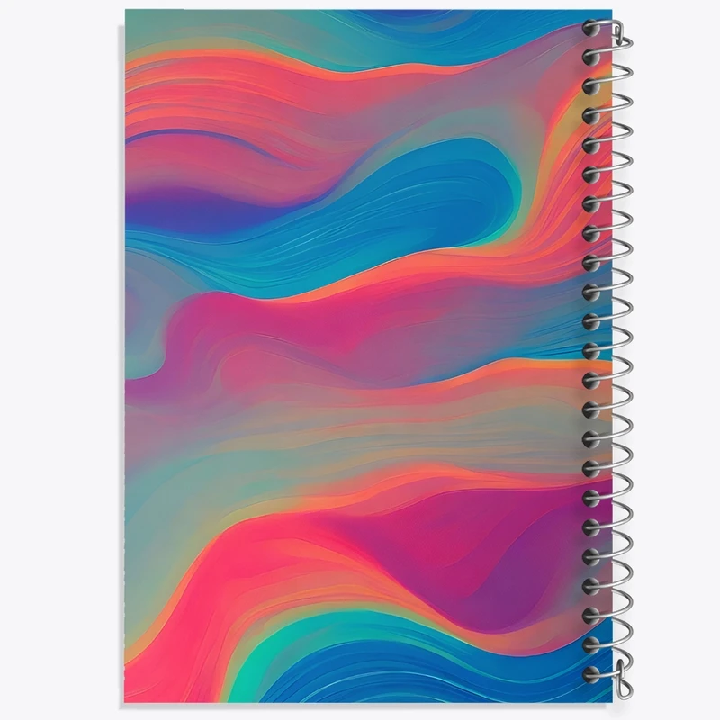 دفتر طراحی 50 برگ خندالو طرح مدرن رنگی کد N6788