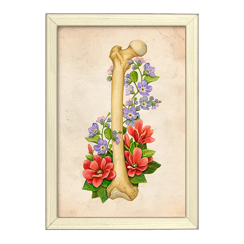 تابلو خندالو طرح استخوان ران (Femur) کد F14004