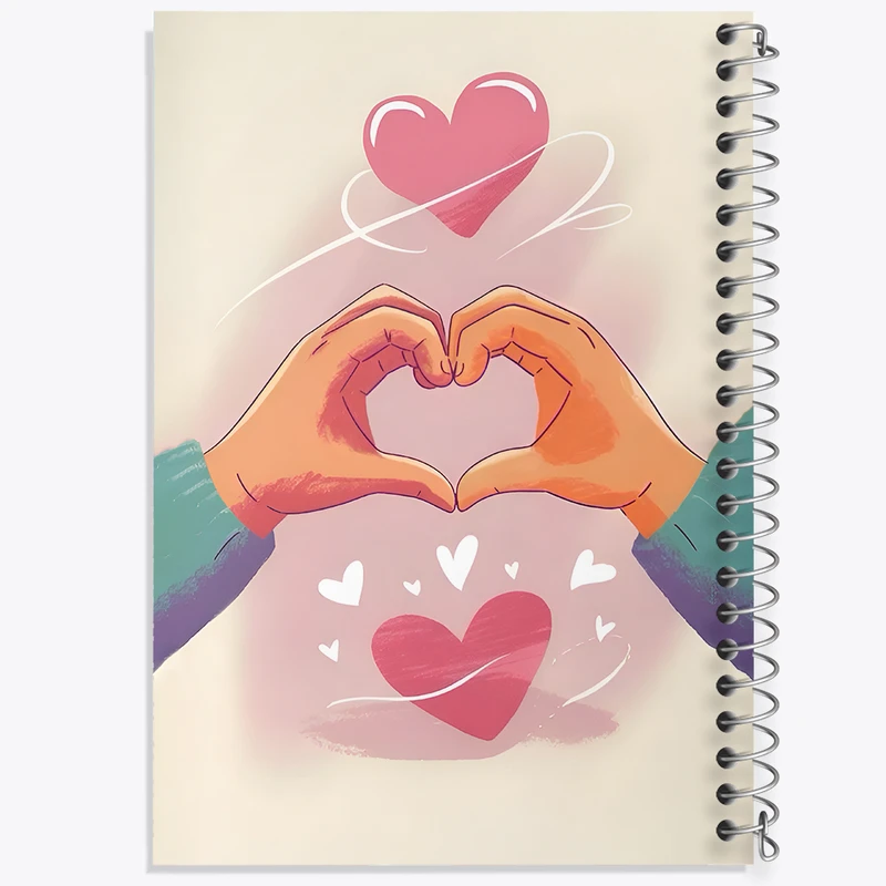 دفتر نقاشی 50 برگ خندالو طرح عاشقانه کد F11858