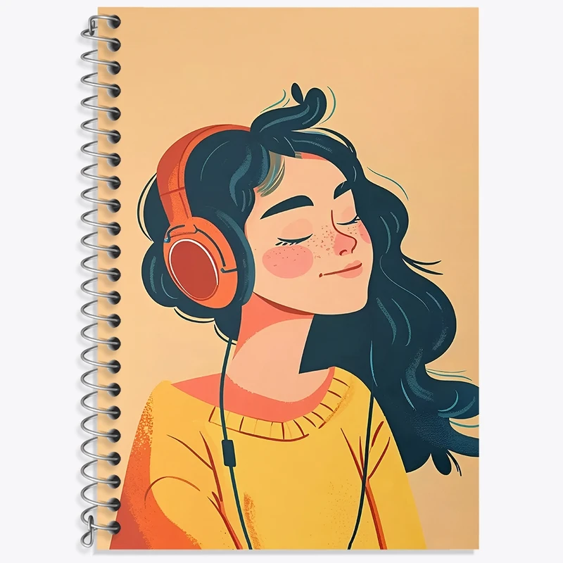 دفتر لغت 50 برگ خندالو طرح دخترانه کد F3282