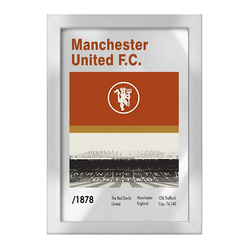 تابلو خندالو طرح منچستر یونایتد (Manchester United) کد F13865